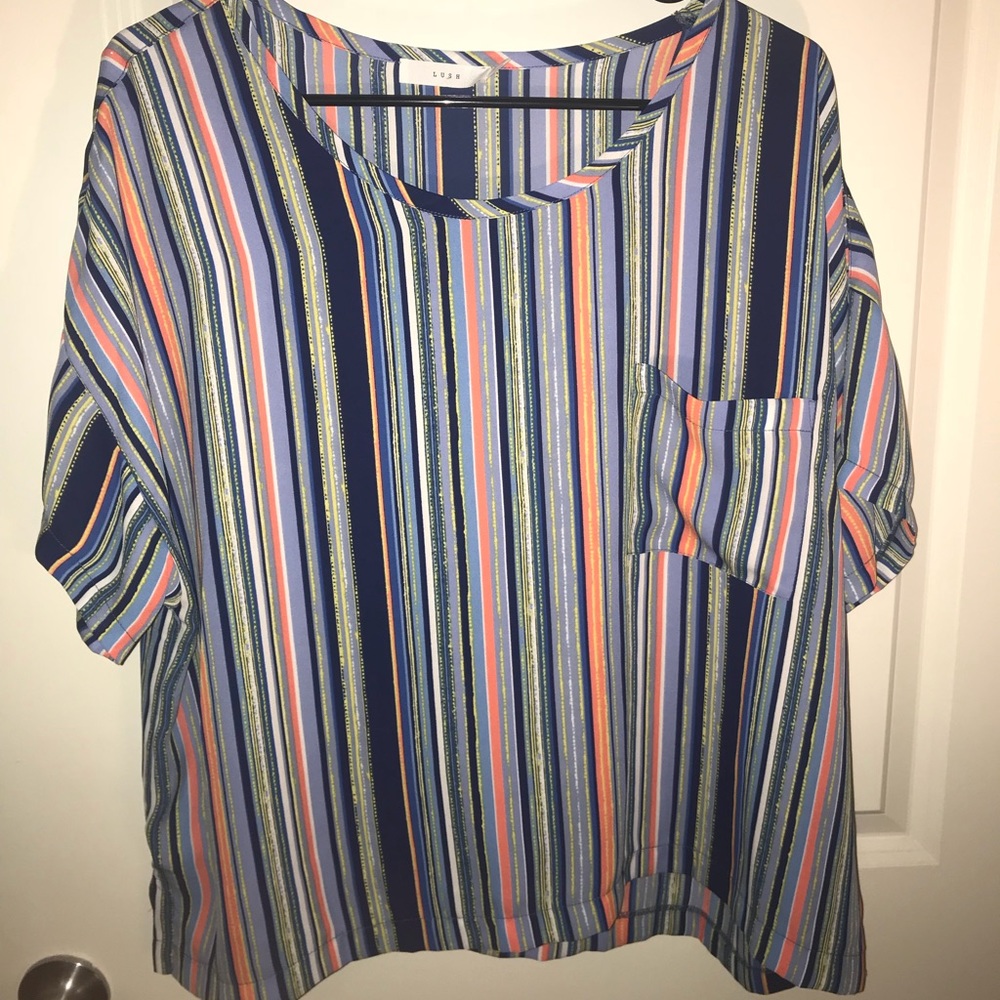 Lush Multicolor Box Tee
